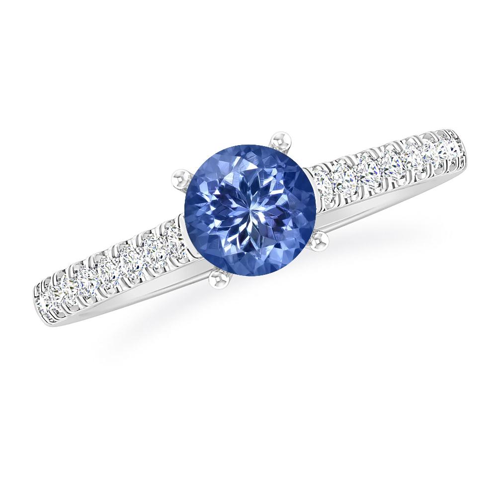 White Gold - Tanzanite