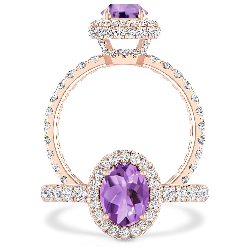 Rose Gold - Amethyst