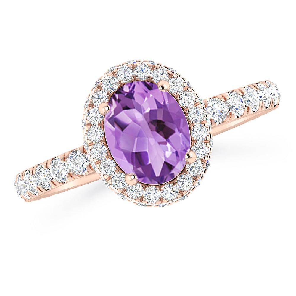 Rose Gold - Amethyst