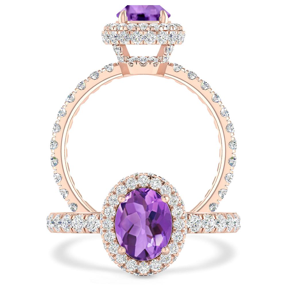 Rose Gold - Amethyst