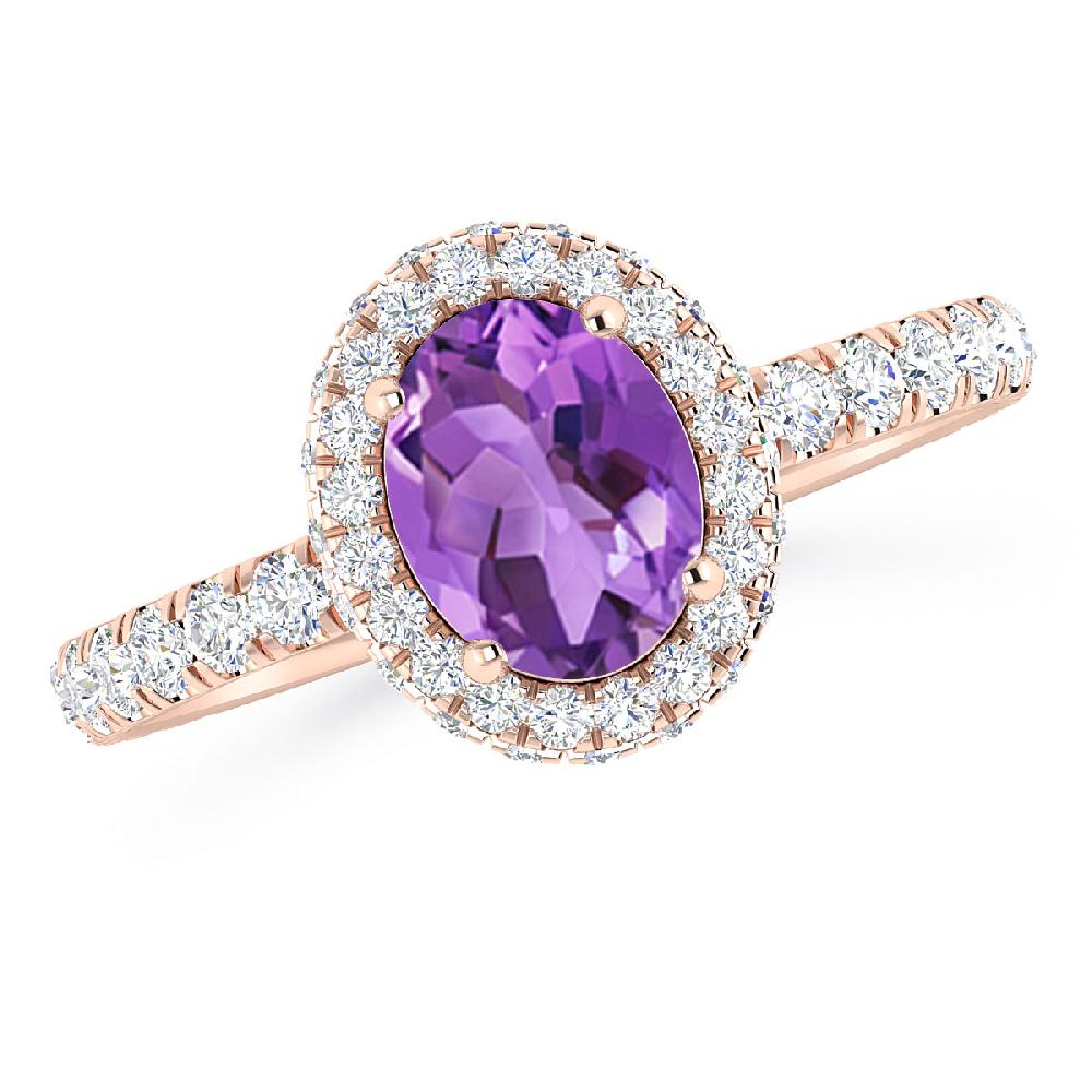 Rose Gold - Amethyst