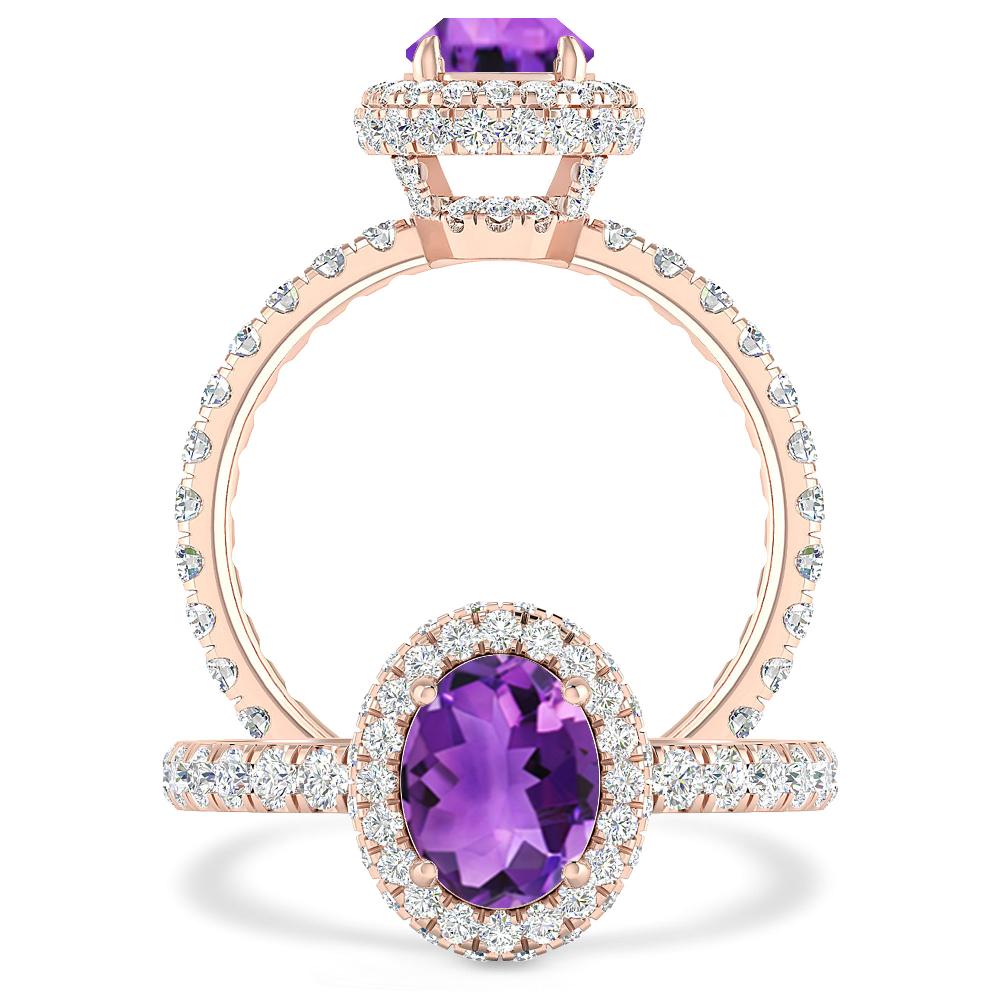 Rose Gold - Amethyst