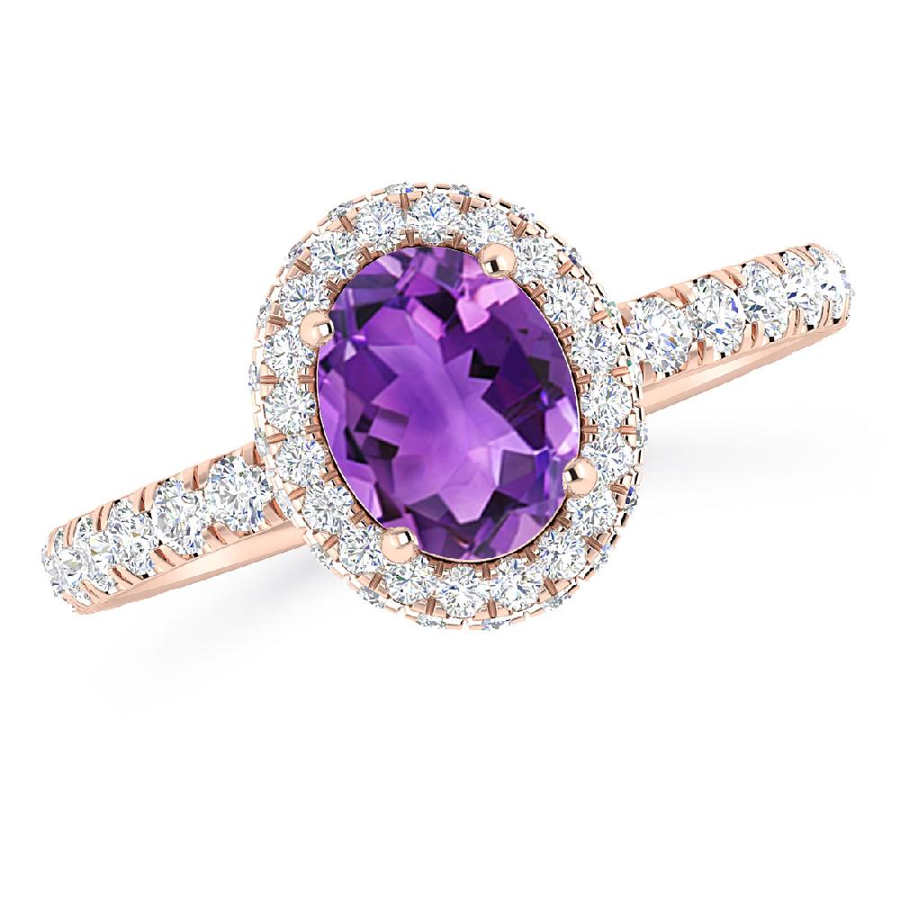 Rose Gold - Amethyst