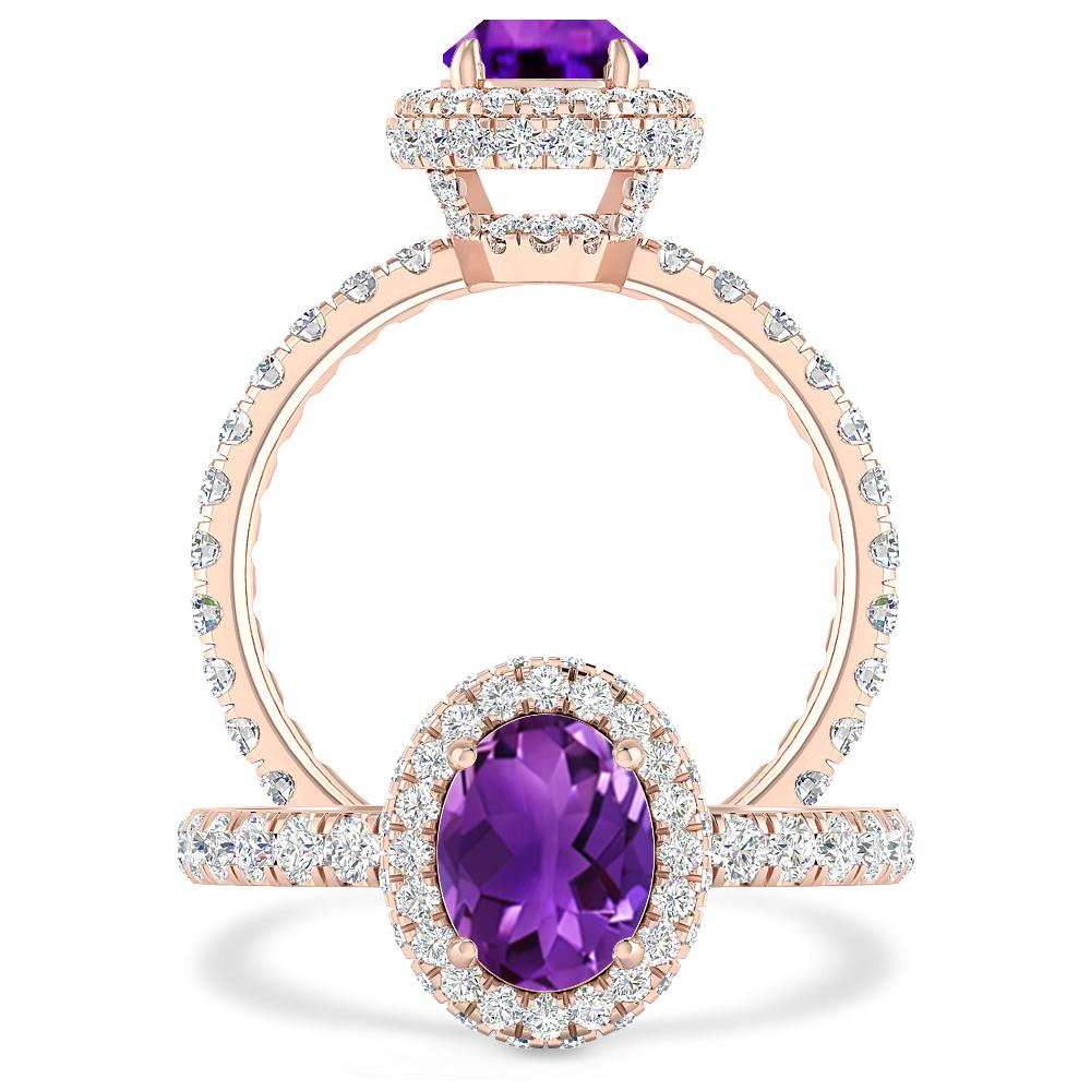 Rose Gold - Amethyst