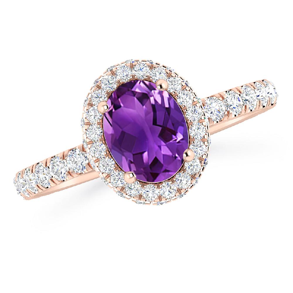 Rose Gold - Amethyst