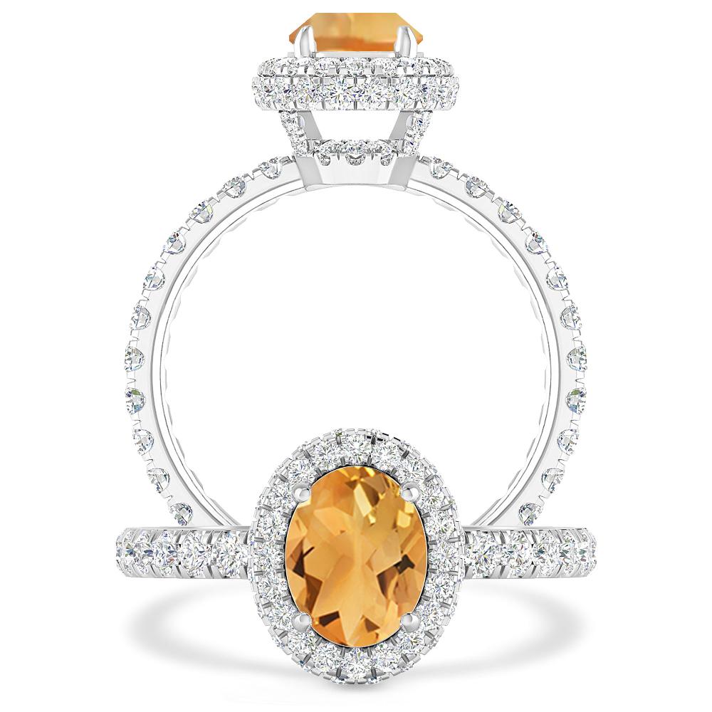 White Gold - Citrine