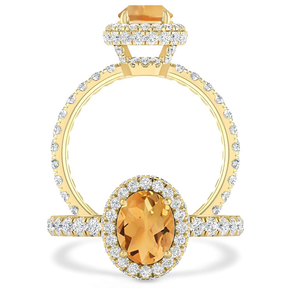 Yellow Gold - Citrine