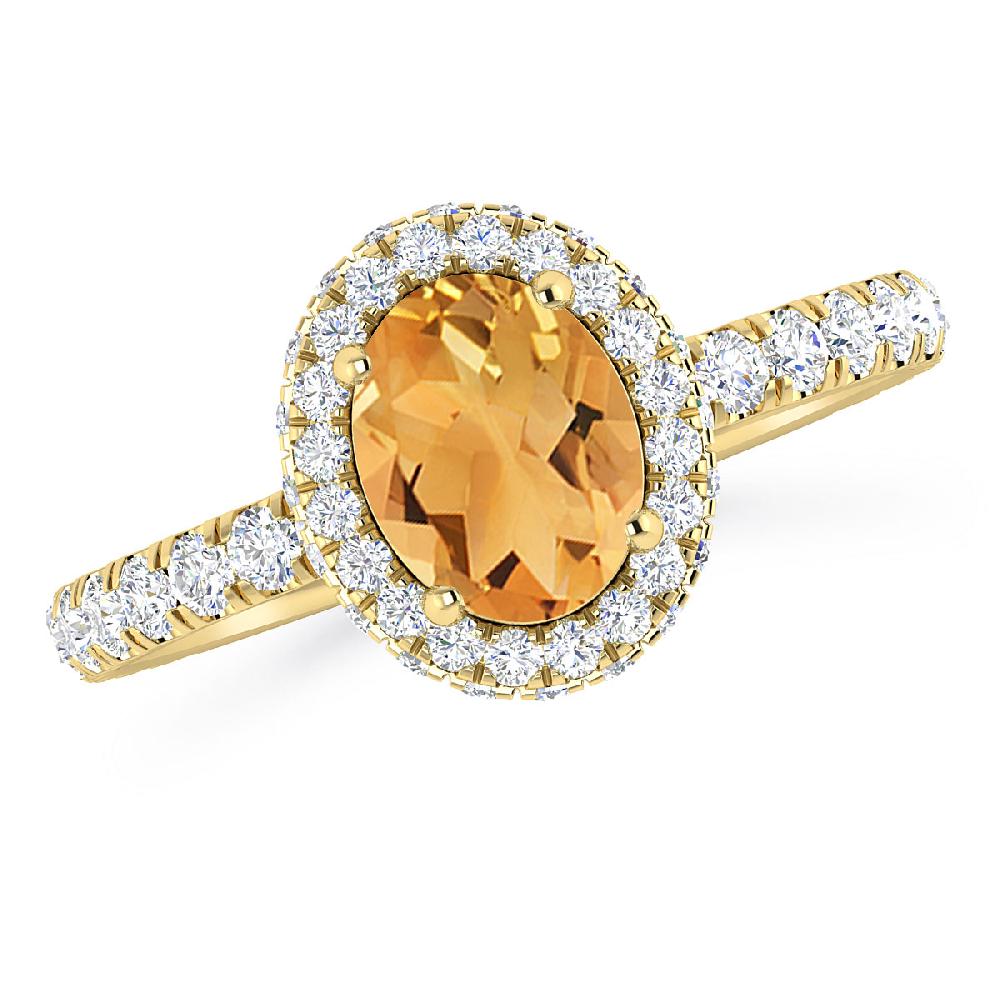 Yellow Gold - Citrine
