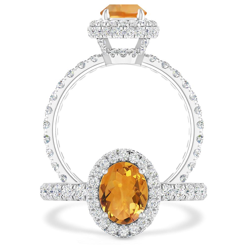 White Gold - Citrine