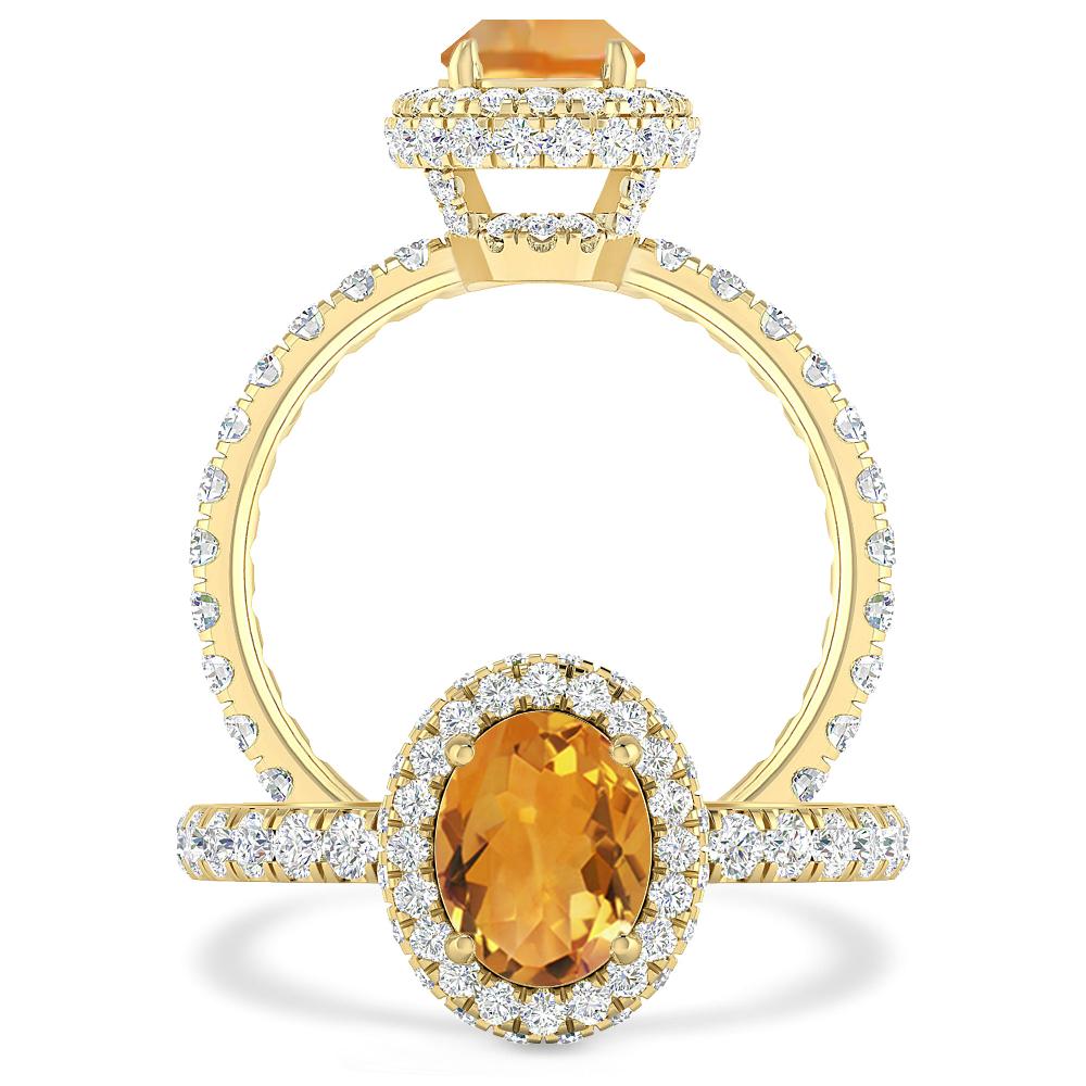 Yellow Gold - Citrine