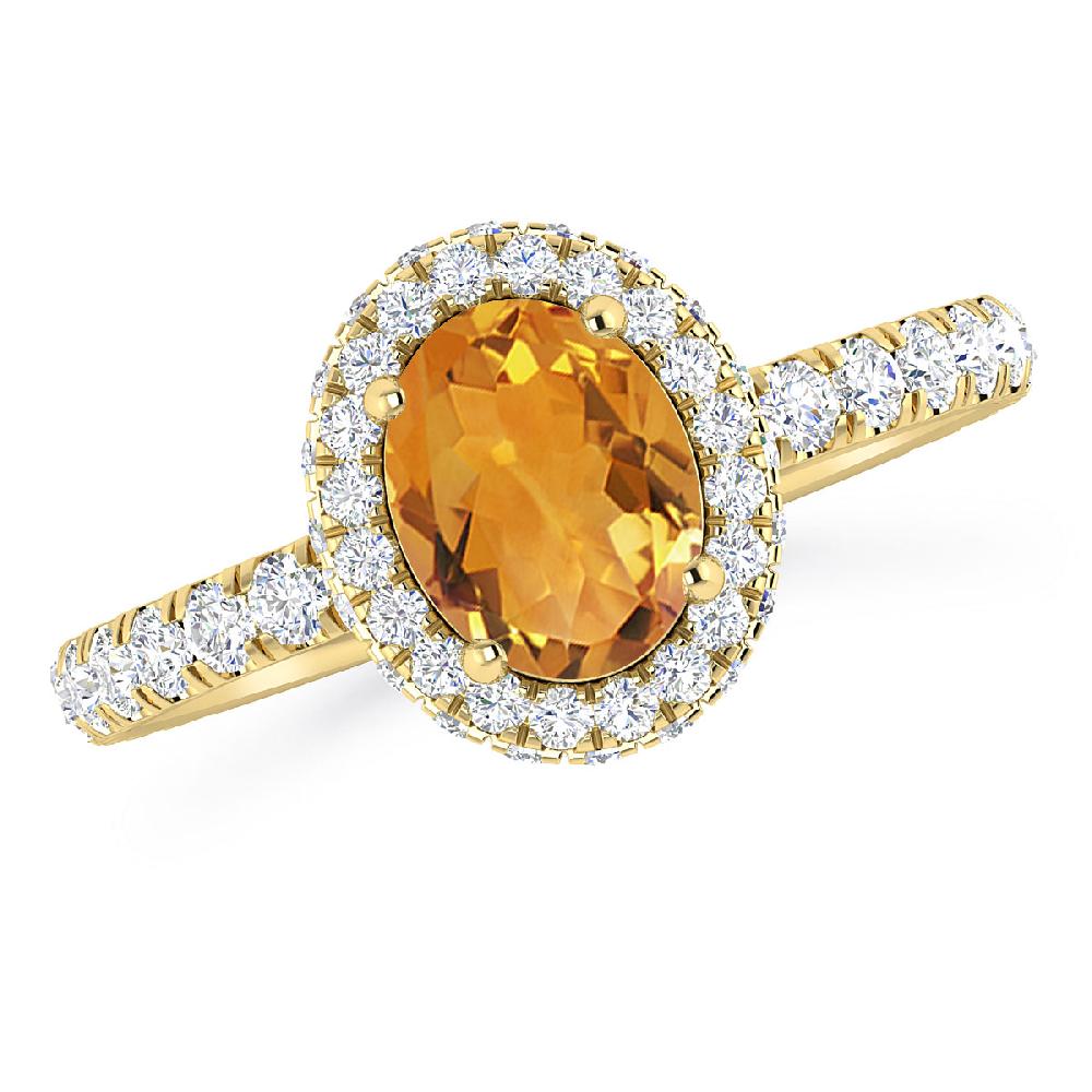 Yellow Gold - Citrine