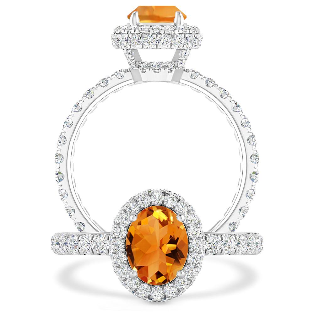 White Gold - Citrine