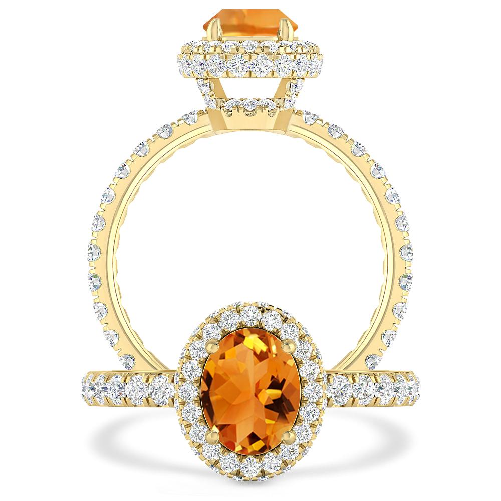 Yellow Gold - Citrine