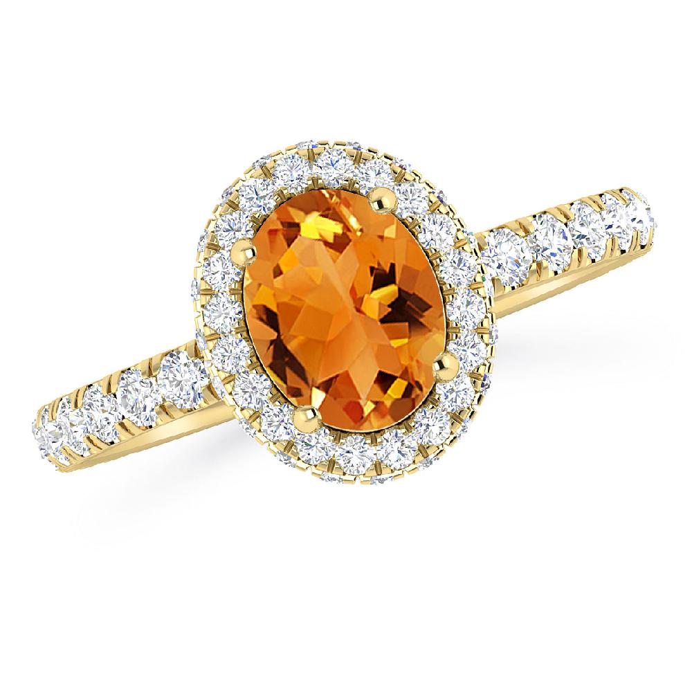 Yellow Gold - Citrine
