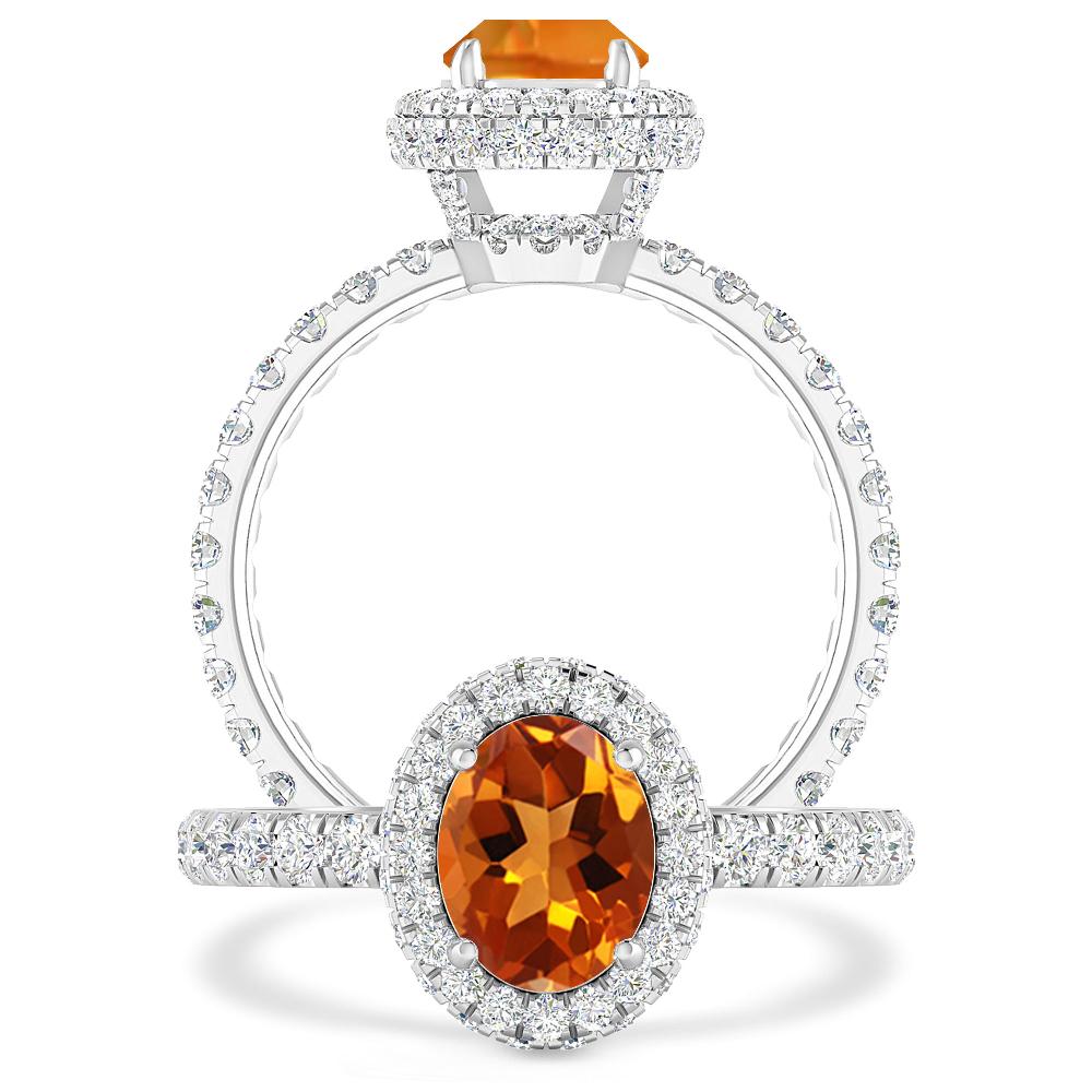 White Gold - Citrine