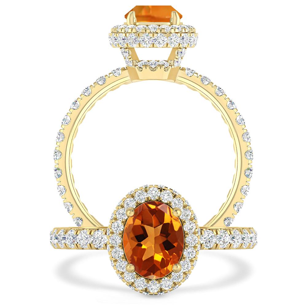 Yellow Gold - Citrine