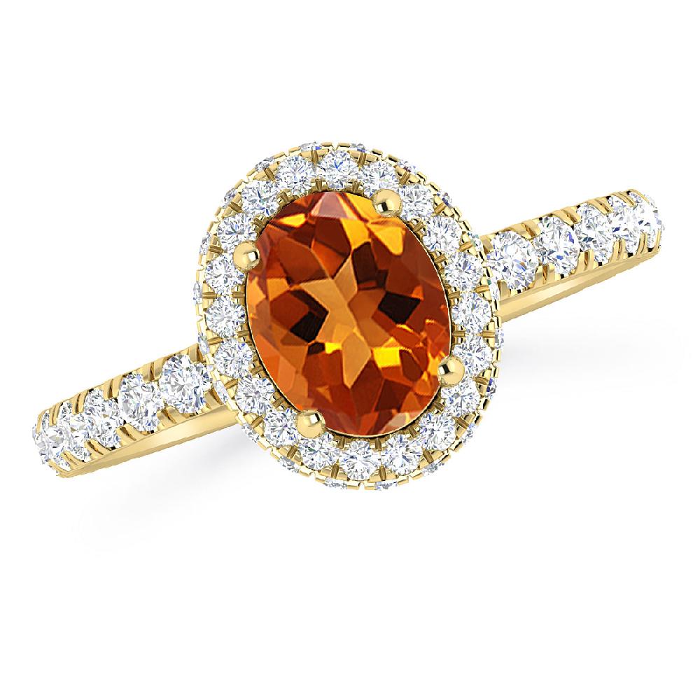 Yellow Gold - Citrine