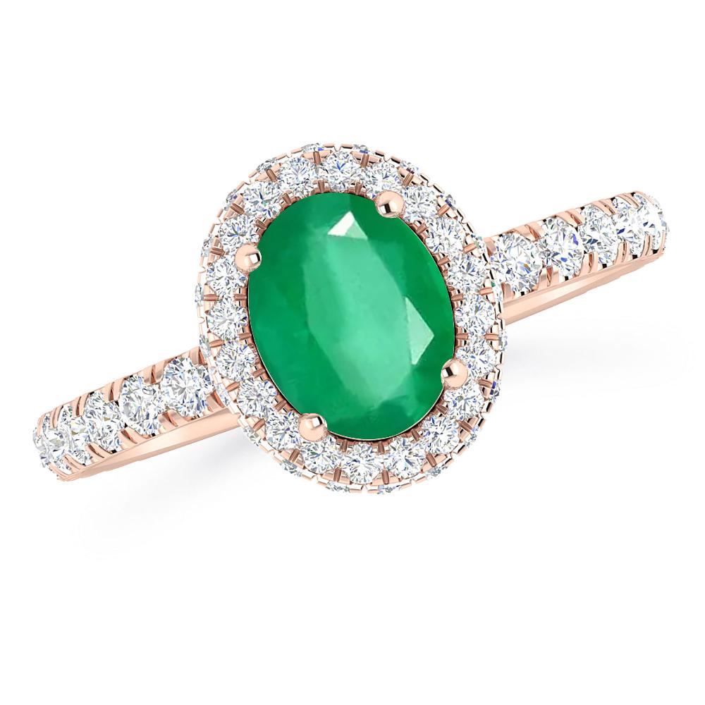 Rose Gold - Emerald