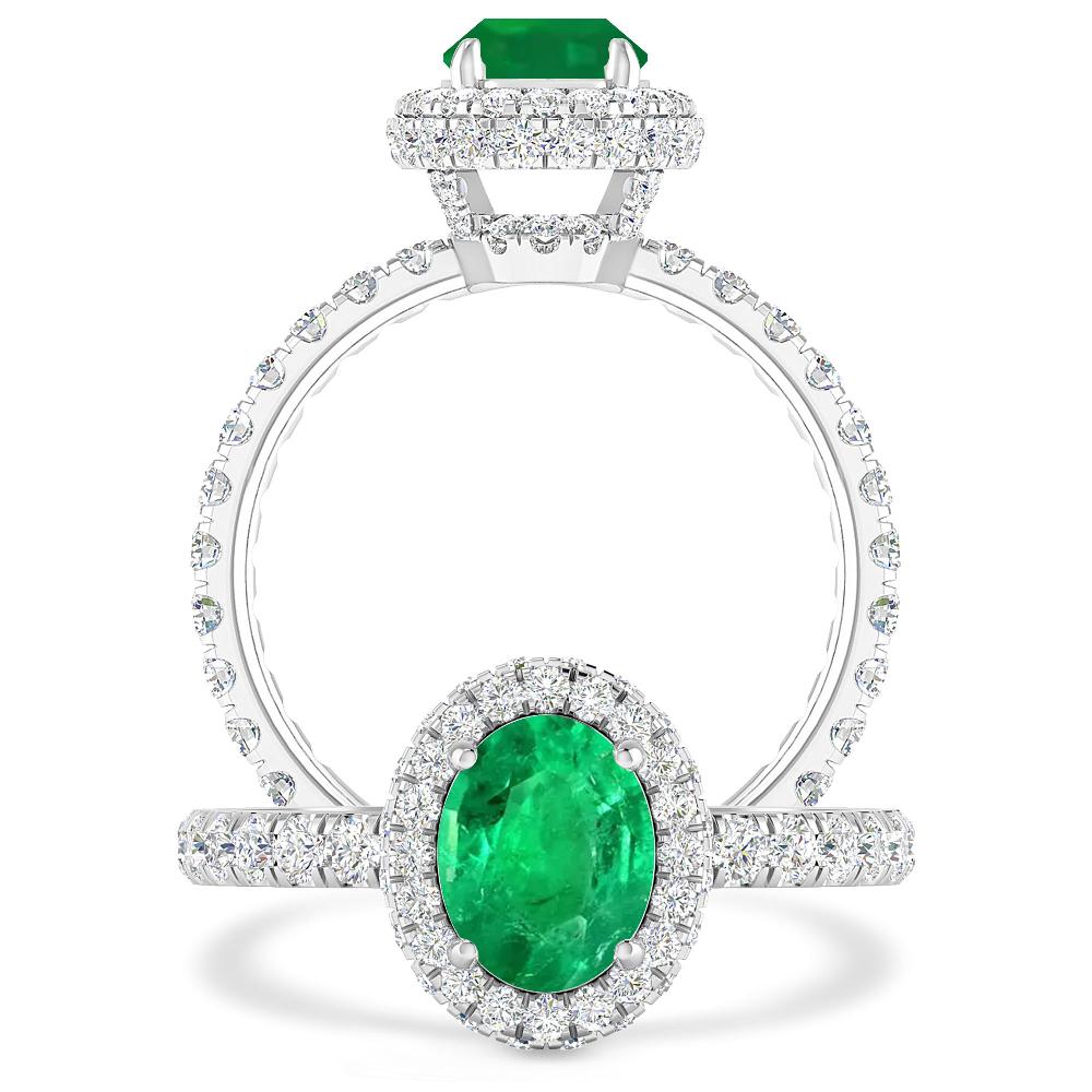 White Gold - Emerald