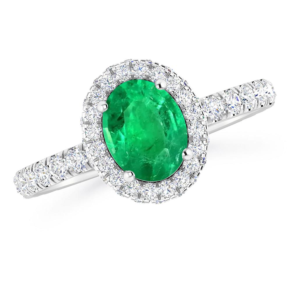 White Gold - Emerald
