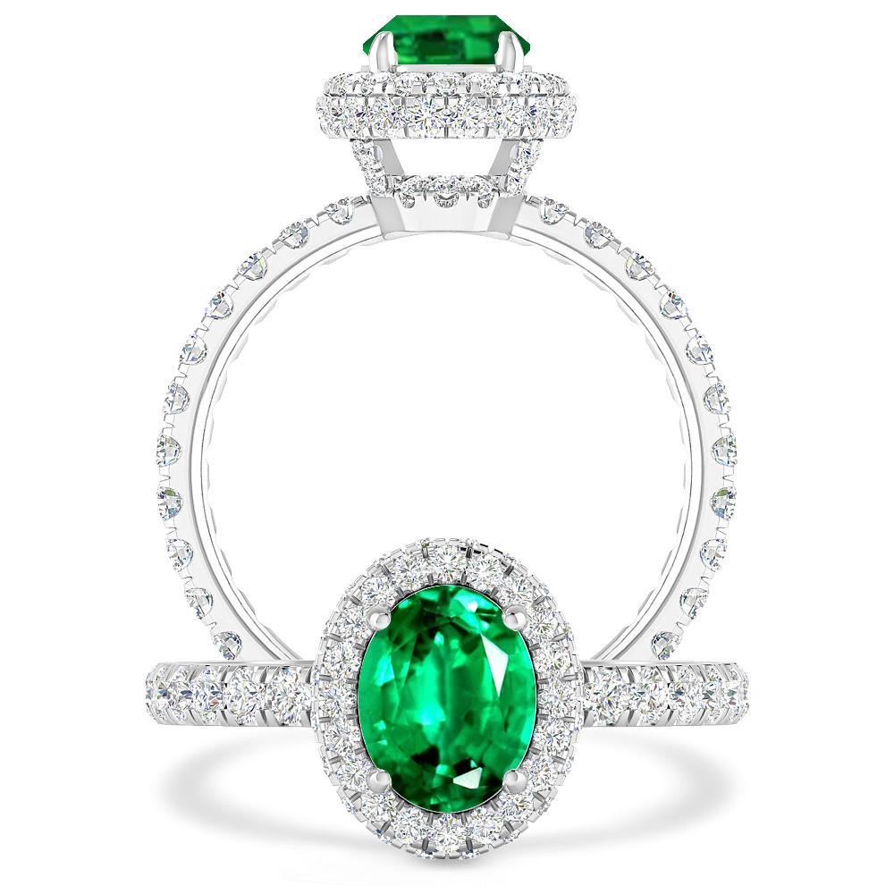 White Gold - Emerald