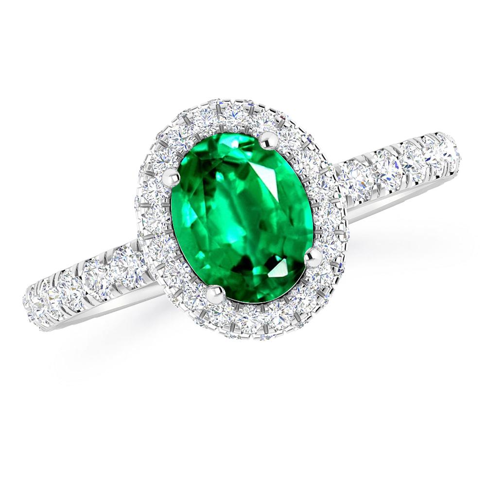 White Gold - Emerald