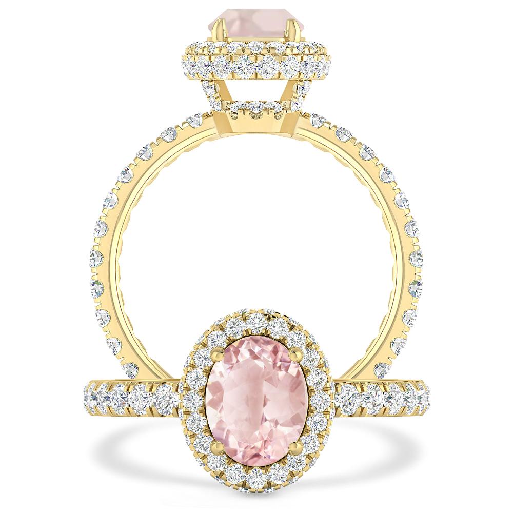 Yellow Gold - Morganite