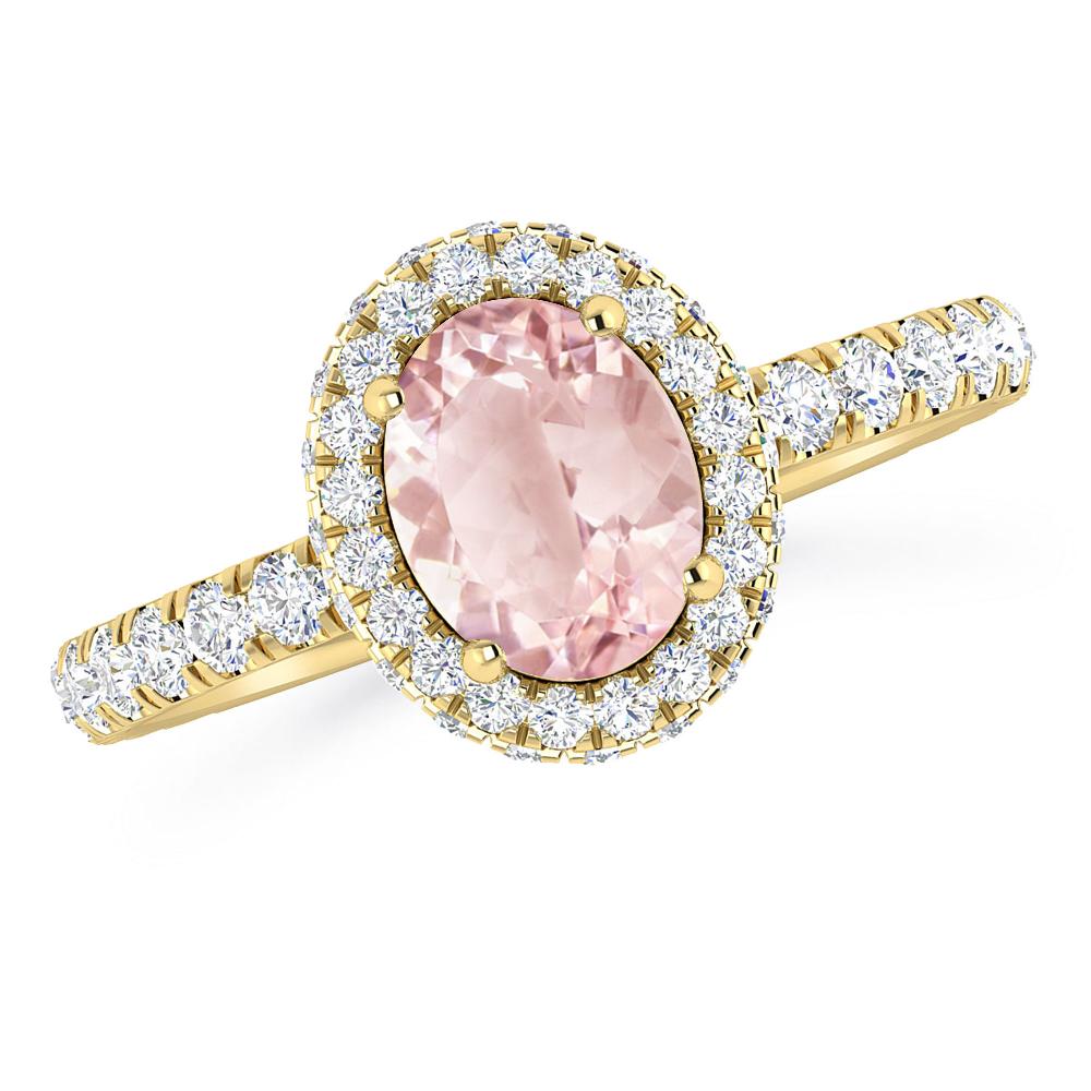 Yellow Gold - Morganite