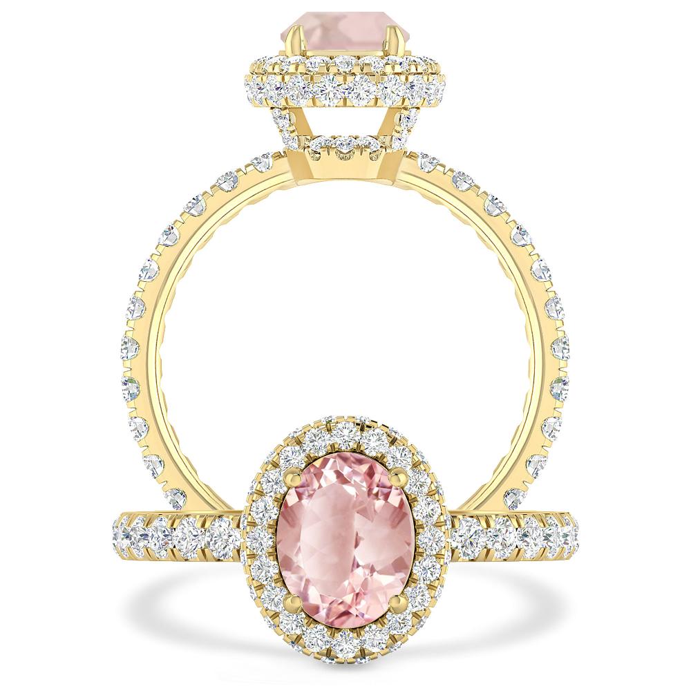 Yellow Gold - Morganite