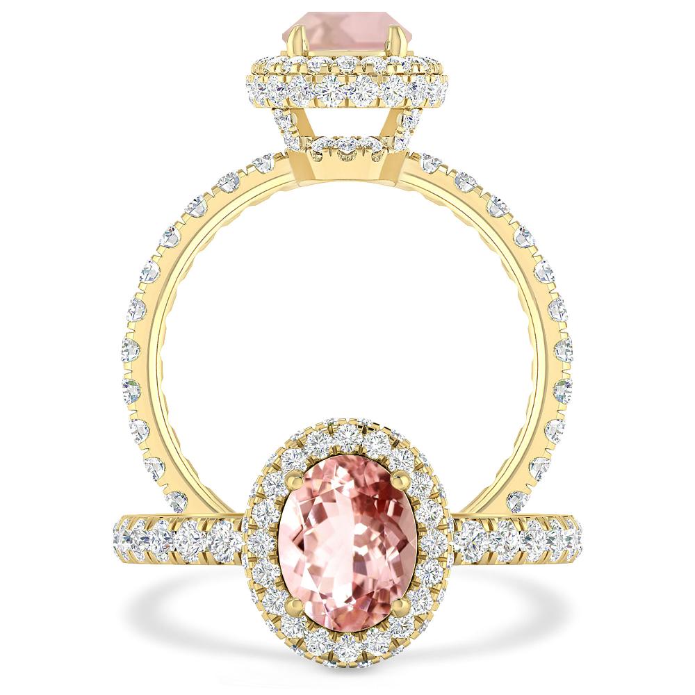 Yellow Gold - Morganite
