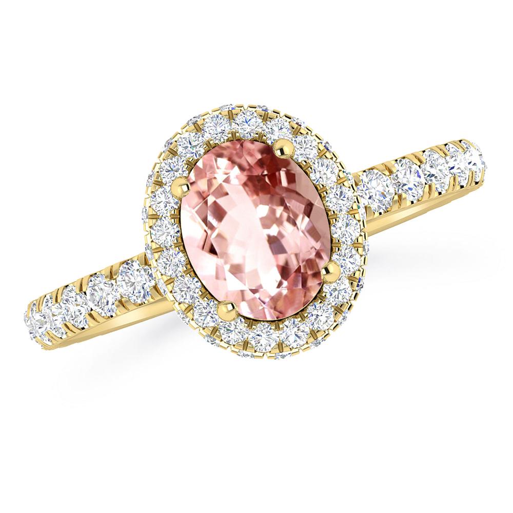 Yellow Gold - Morganite