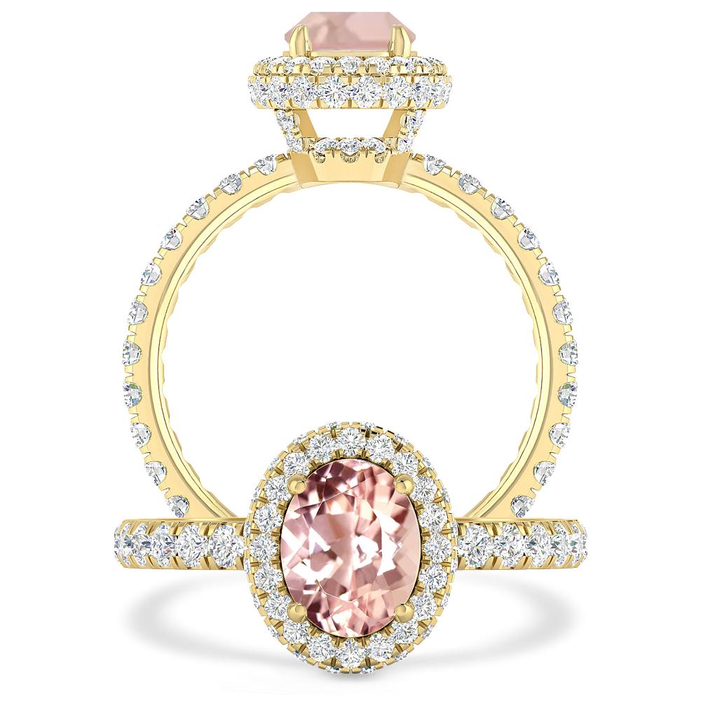 Yellow Gold - Morganite