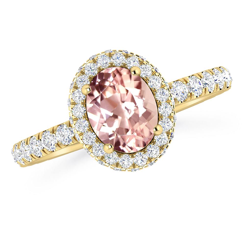 Yellow Gold - Morganite