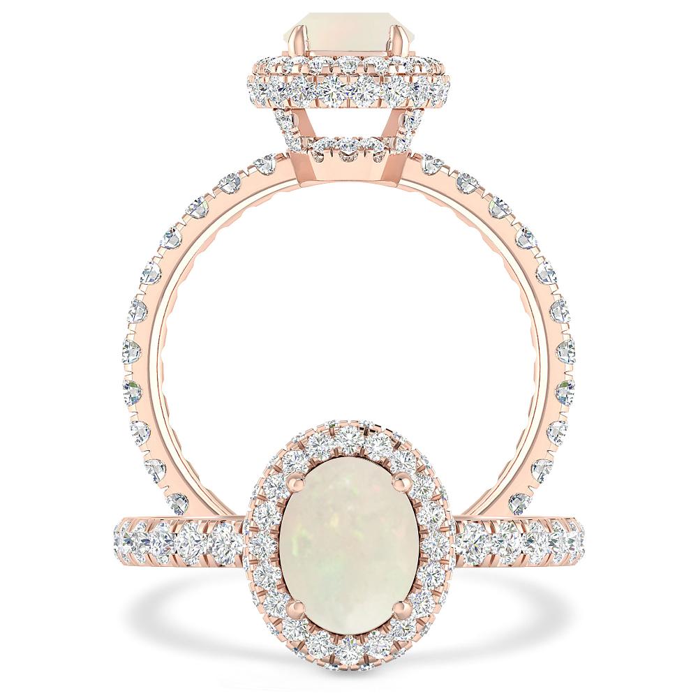 Rose Gold - Opal