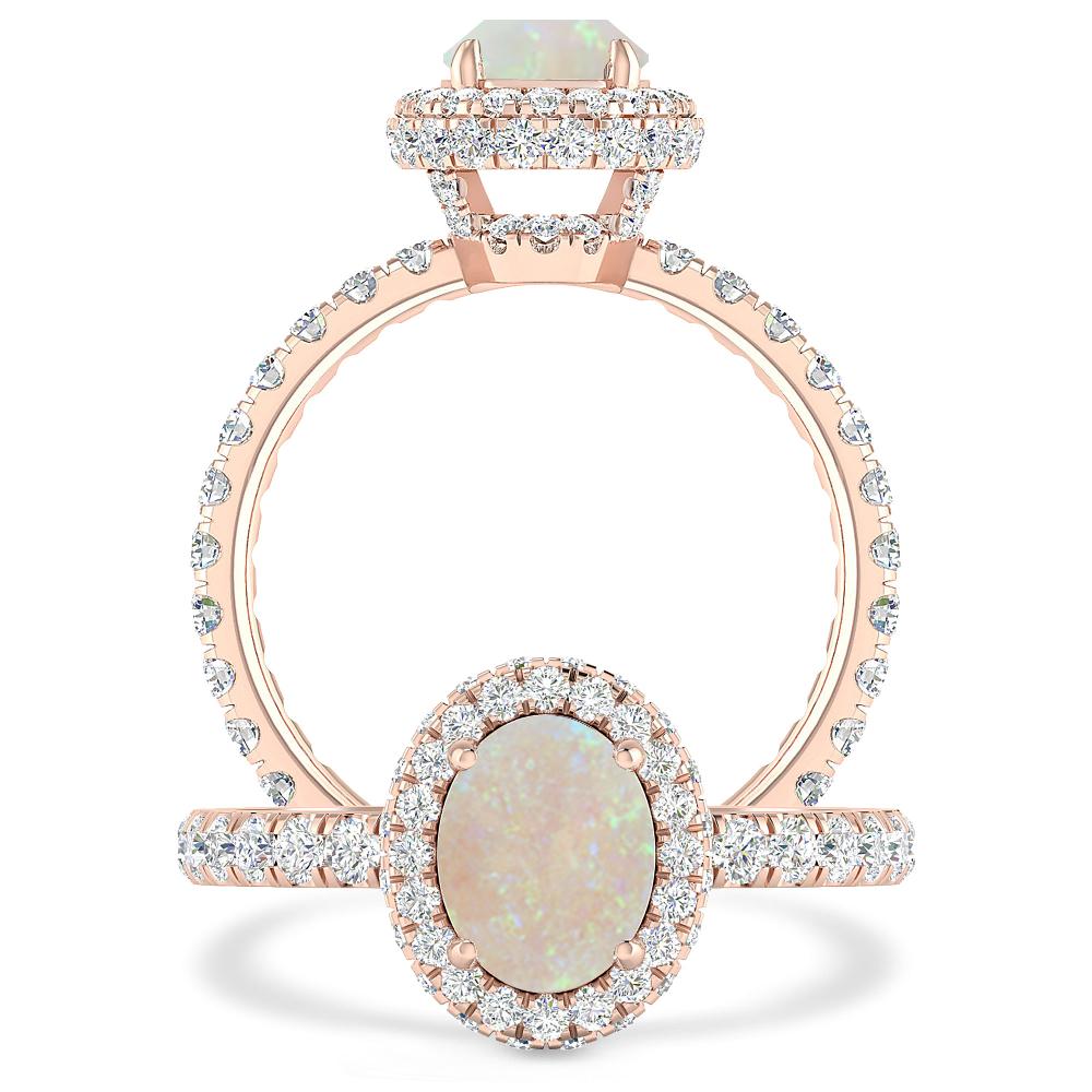 Rose Gold - Opal