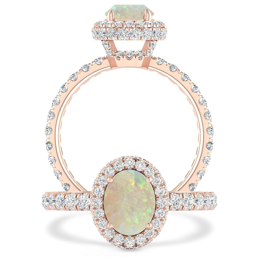 Rose Gold - Opal