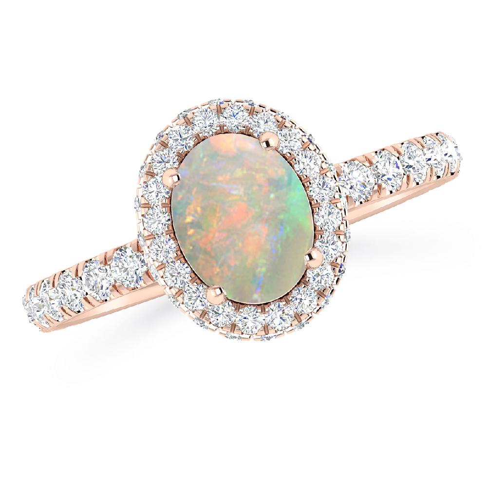 Rose Gold - Opal
