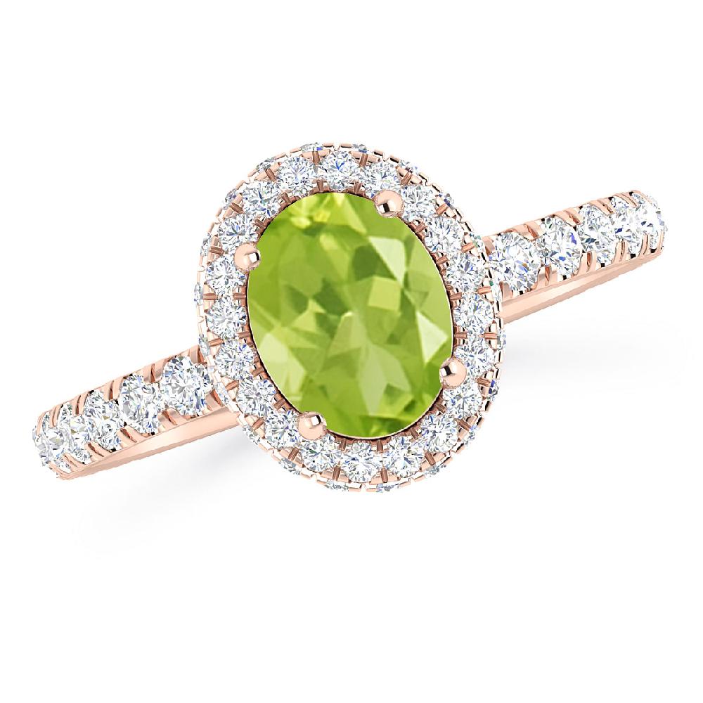 Rose Gold - Peridot
