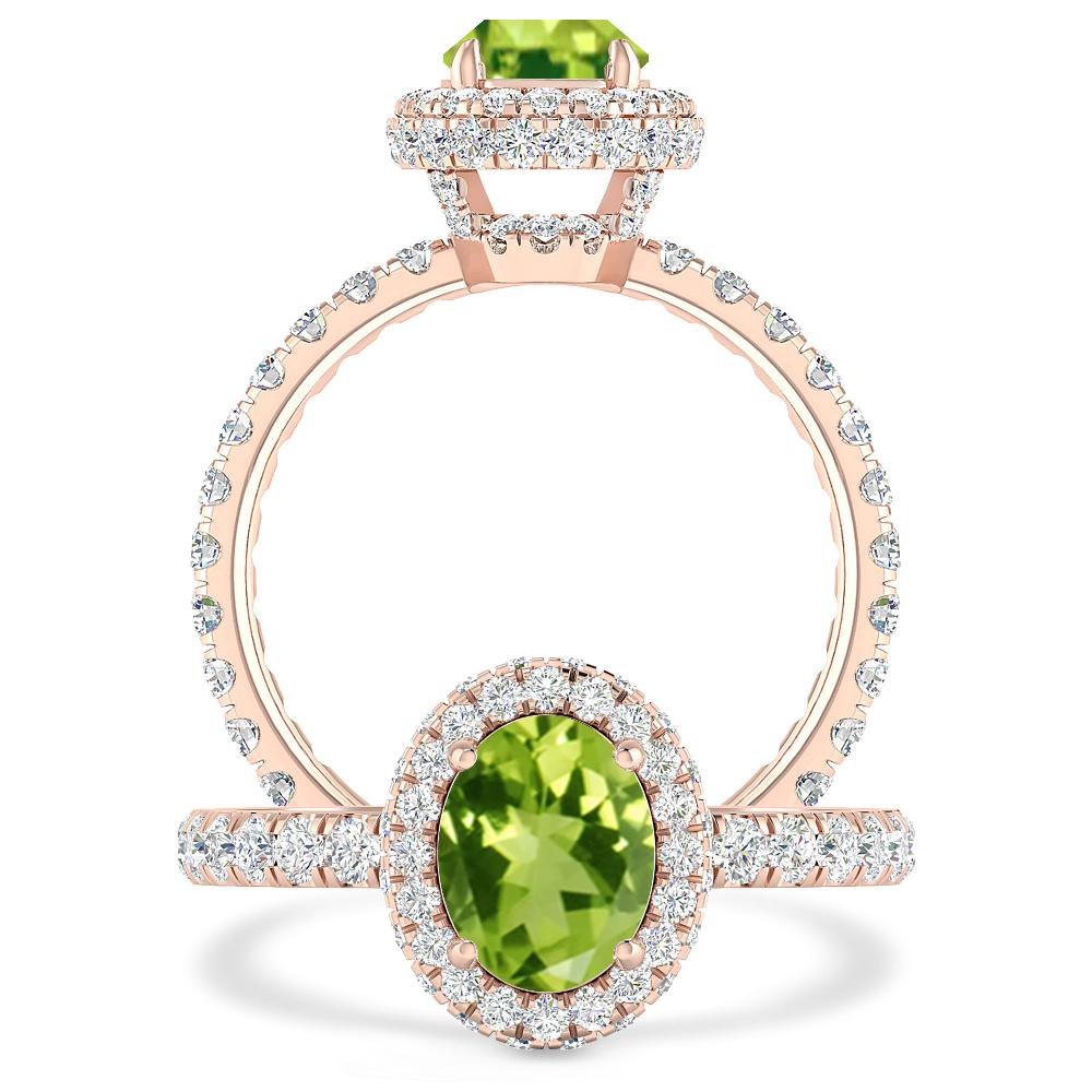 Rose Gold - Peridot