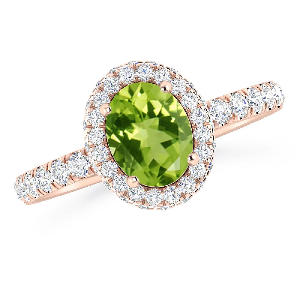 Rose Gold - Peridot