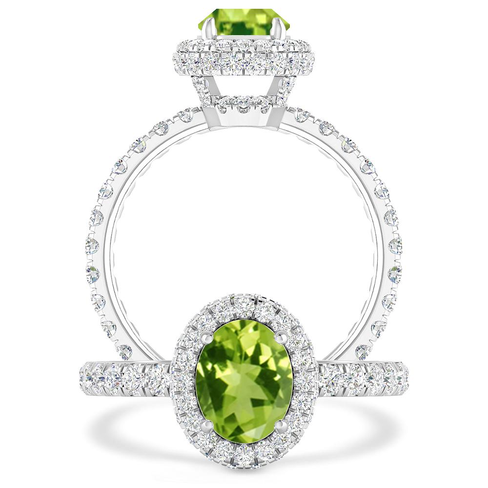 White Gold - Peridot