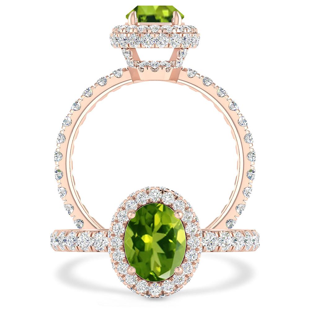 Rose Gold - Peridot