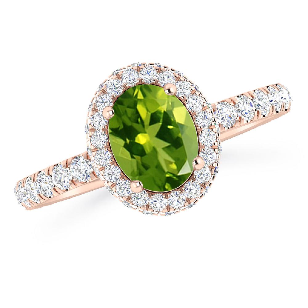 Rose Gold - Peridot