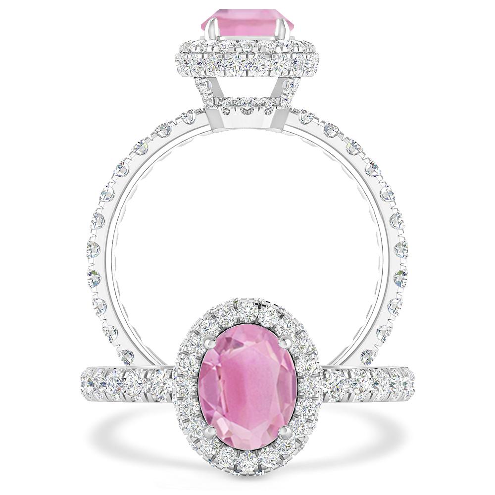 White Gold - Pink Tourmaline