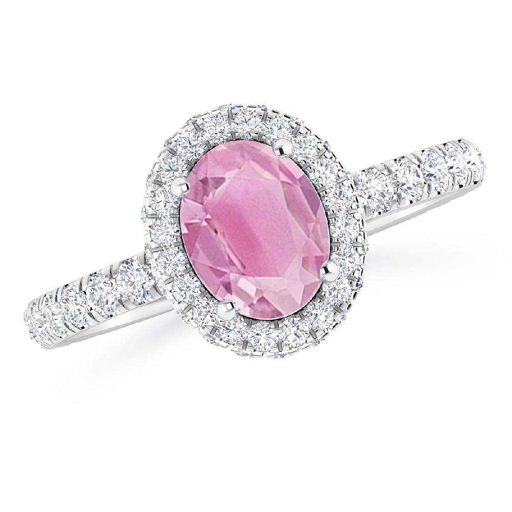 White Gold - Pink Tourmaline