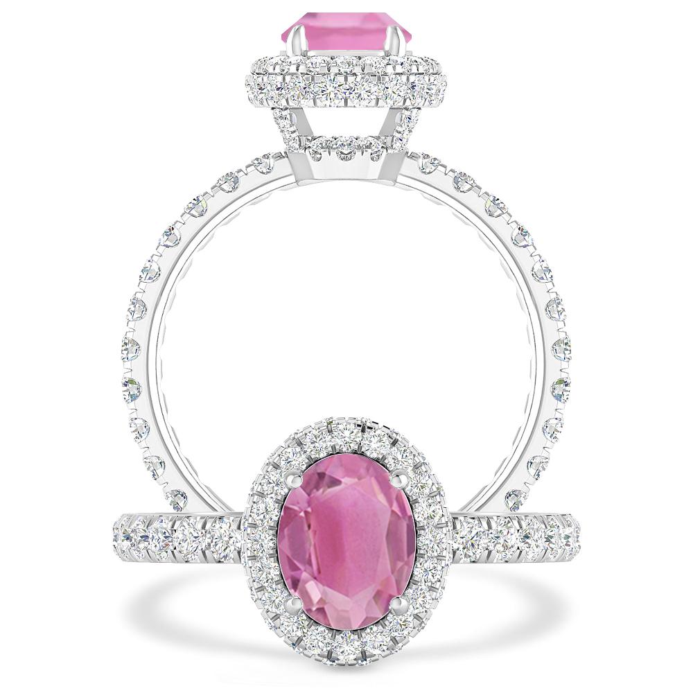 White Gold - Pink Tourmaline