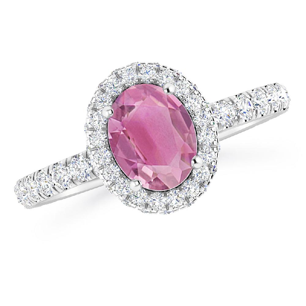 White Gold - Pink Tourmaline