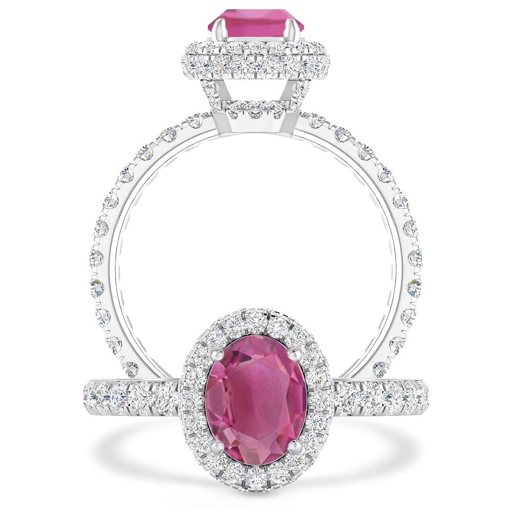 White Gold - Pink Tourmaline