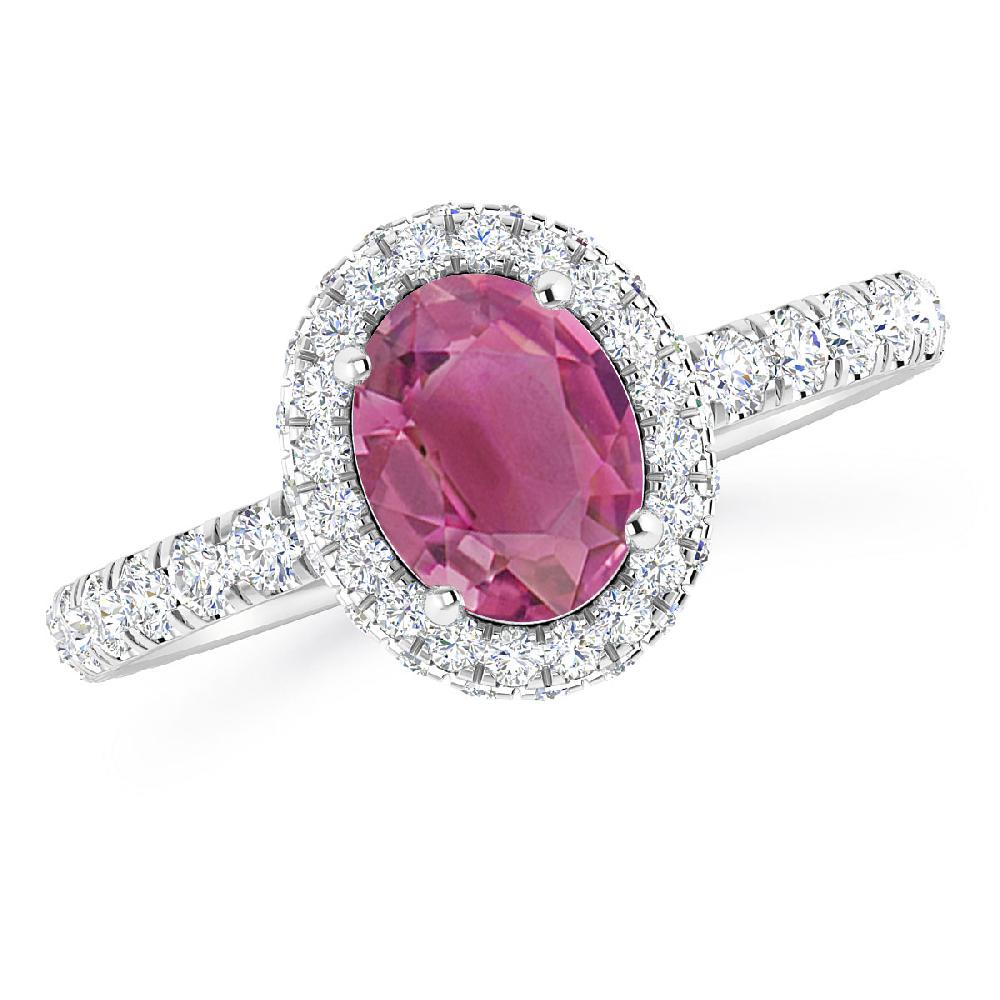 White Gold - Pink Tourmaline