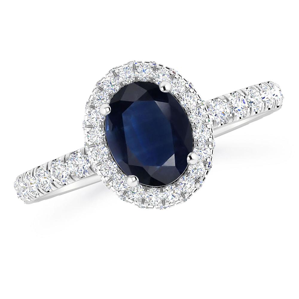 White Gold - Sapphire